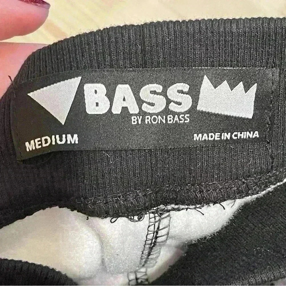 Bass by Ron Bass Large 84 hoodie sweatshirt & Medium Sweatpants 90’s Hip Hop - Picture 12 of 16